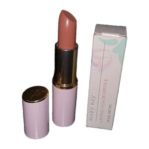 Mary Kay Lasting Color Lipstick NIB Tea Time Tan discontinued